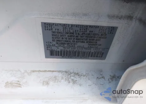 2021 Nissan Sentra S Xtronic Cvt from USA, damaged, VIN 3N1AB8BV1MY321811